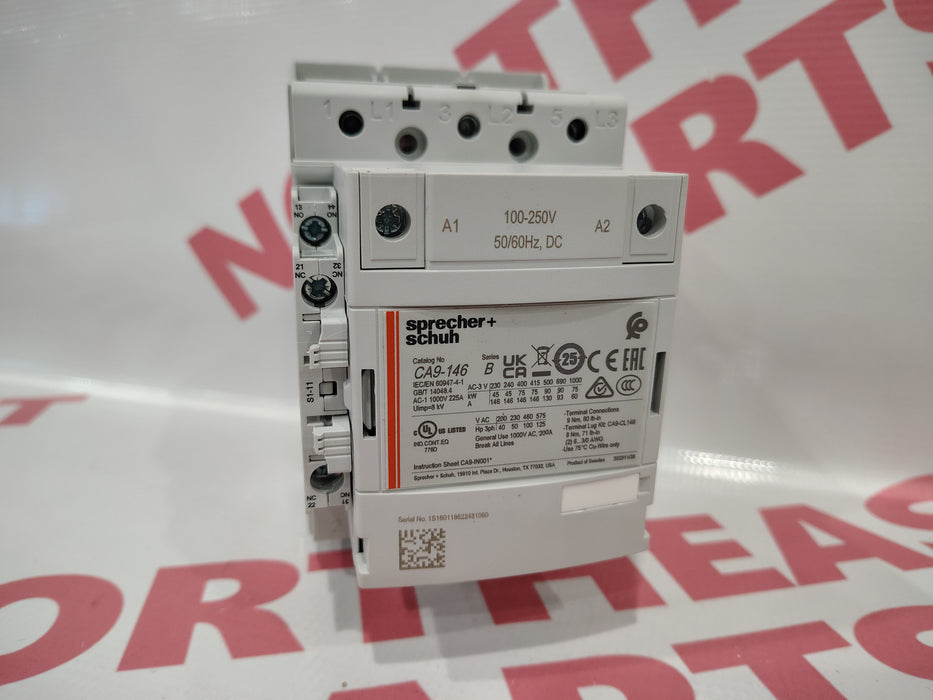 Sprecher + Schuh Contactor CA9-146-11-120W-L - Northeast Parts