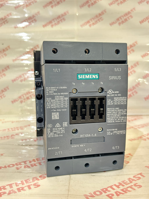 Siemens Contactor 3RT1054-1AF36 - Northeast Parts