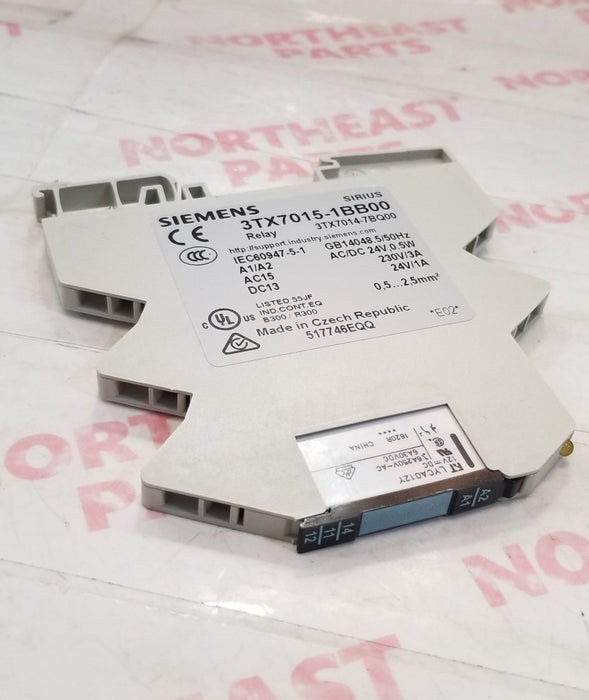 Siemens Relay 3TX7015-1BB00 - Northeast Parts