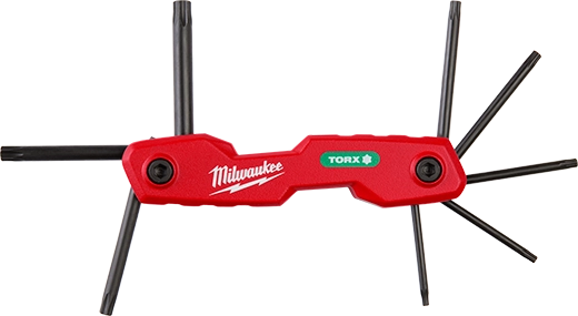 Milwaukee 8-Key Folding Hex Key Set 48-22-2184 - Northeast Parts