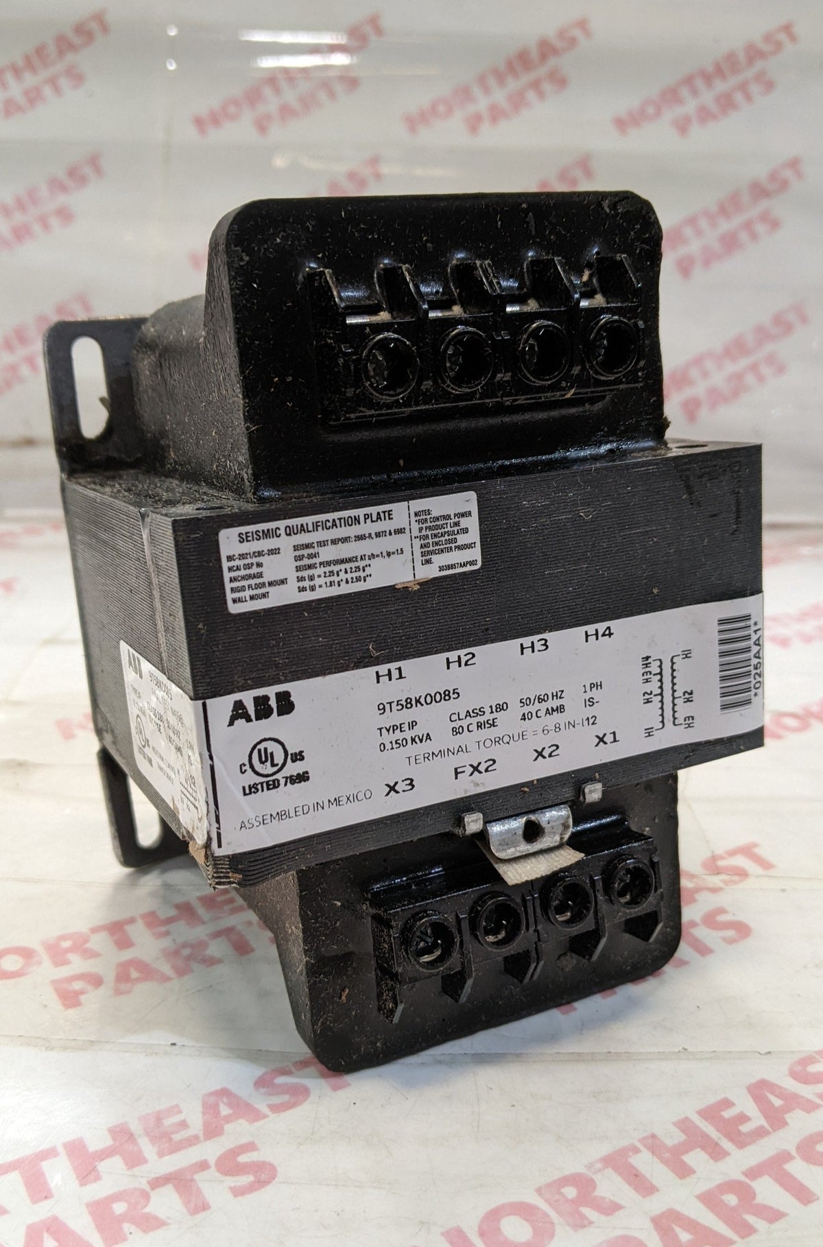 ABB General Purpose Transformer 9T58K2812 main image 1