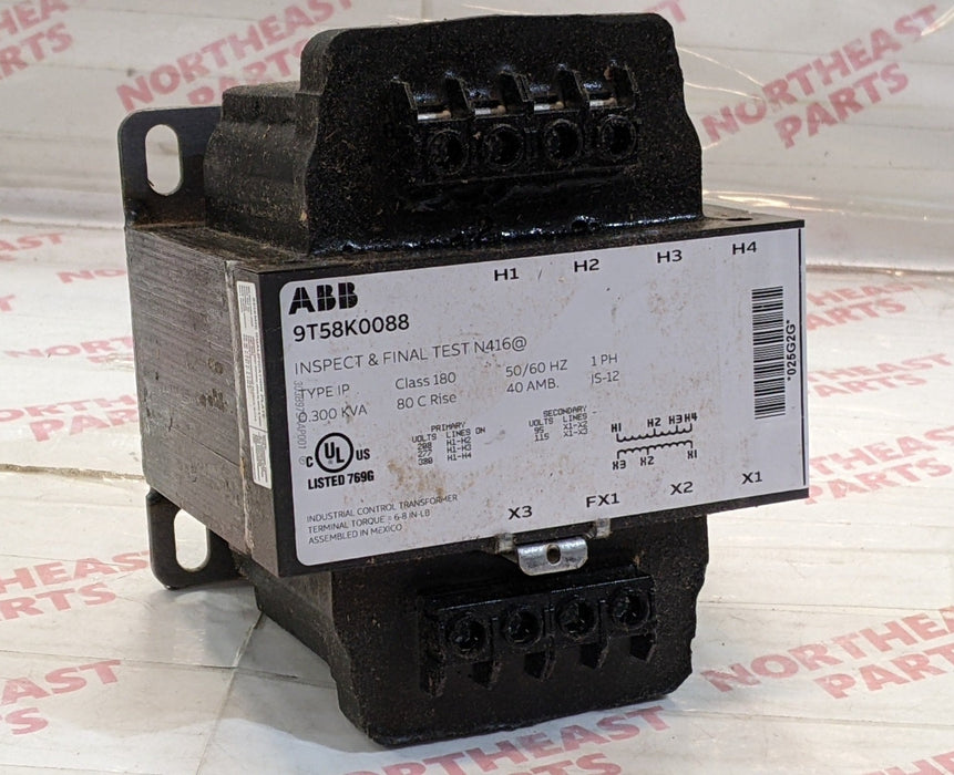 ABB General Purpose Transformer 9T58K0088 - Northeast Parts