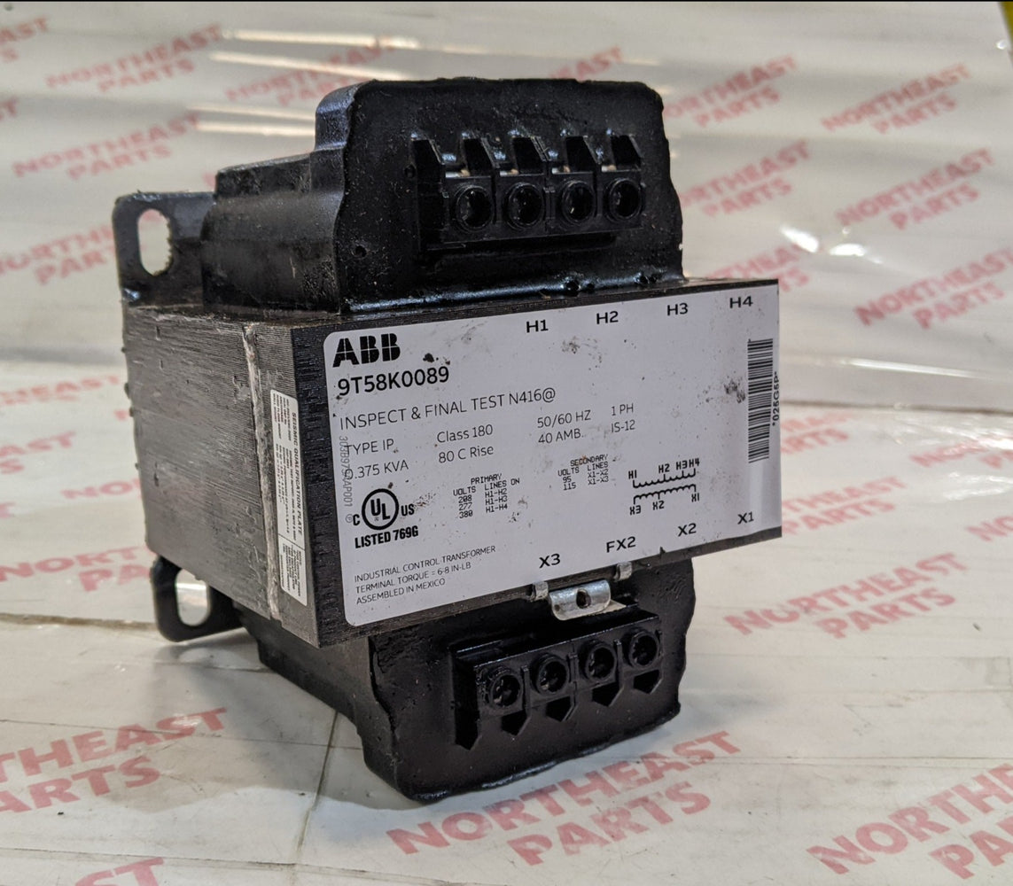 ABB General Purpose Transformer 9T58K0089 - Northeast Parts