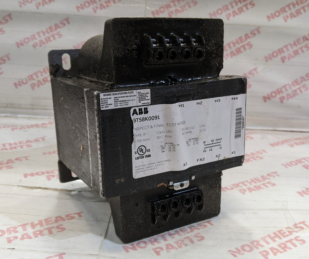 ABB General Purpose Transformer 9T58K0091 - Northeast Parts