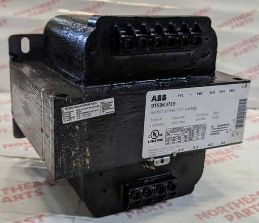 ABB General Purpose Transformer 9T58K3719 - Northeast Parts