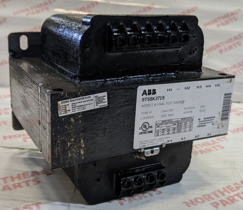 ABB General Purpose Transformer 9T58K3719 - Northeast Parts