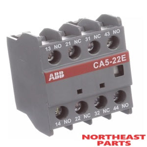 ABB Auxiliary Contact CA5-22E - Northeast Parts