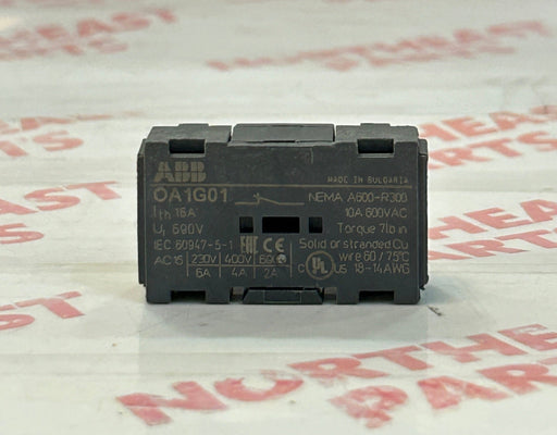 ABB Auxiliary Switch OA1G01 - Northeast Parts