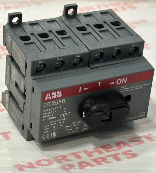 ABB Switch-Disconnector OT25F6 - Northeast Parts