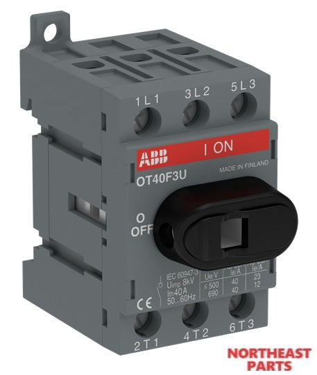 ABB Switch-Disconnector OT40F3U - Northeast Parts