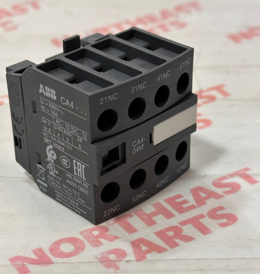 ABB Auxiliary Contact CA4-04M - Northeast Parts
