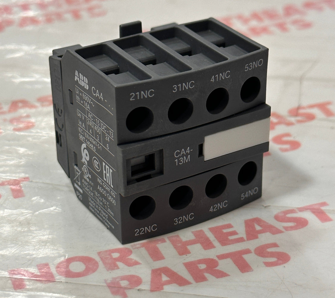 ABB Auxiliary Contact CA4-13M - Northeast Parts
