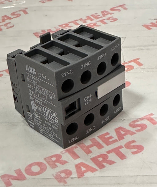 ABB Auxiliary Contact CA4-22M - Northeast Parts