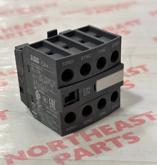 ABB Auxiliary Contact CA4-22N - Northeast Parts