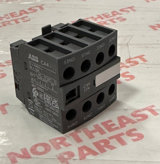 ABB Auxiliary Contact CA4-31N - Northeast Parts