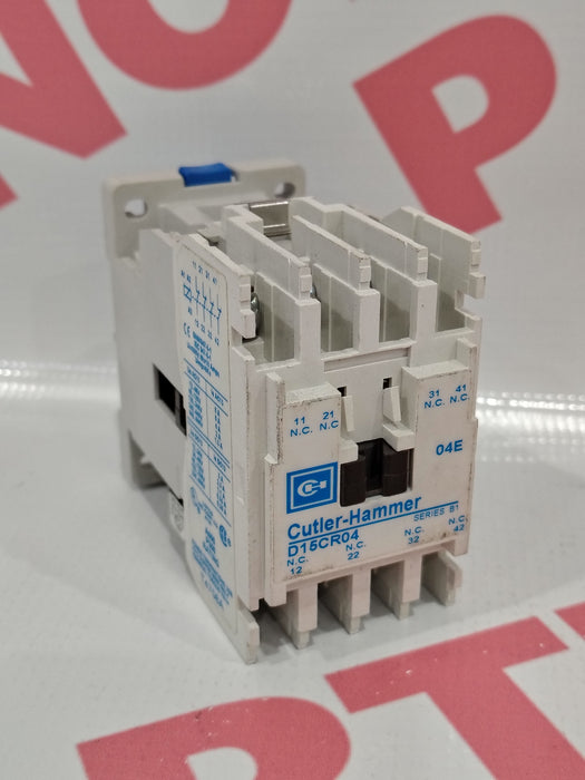 Eaton (Cutler-Hammer) Multi-Pole Relay D15CR04 - Northeast Parts