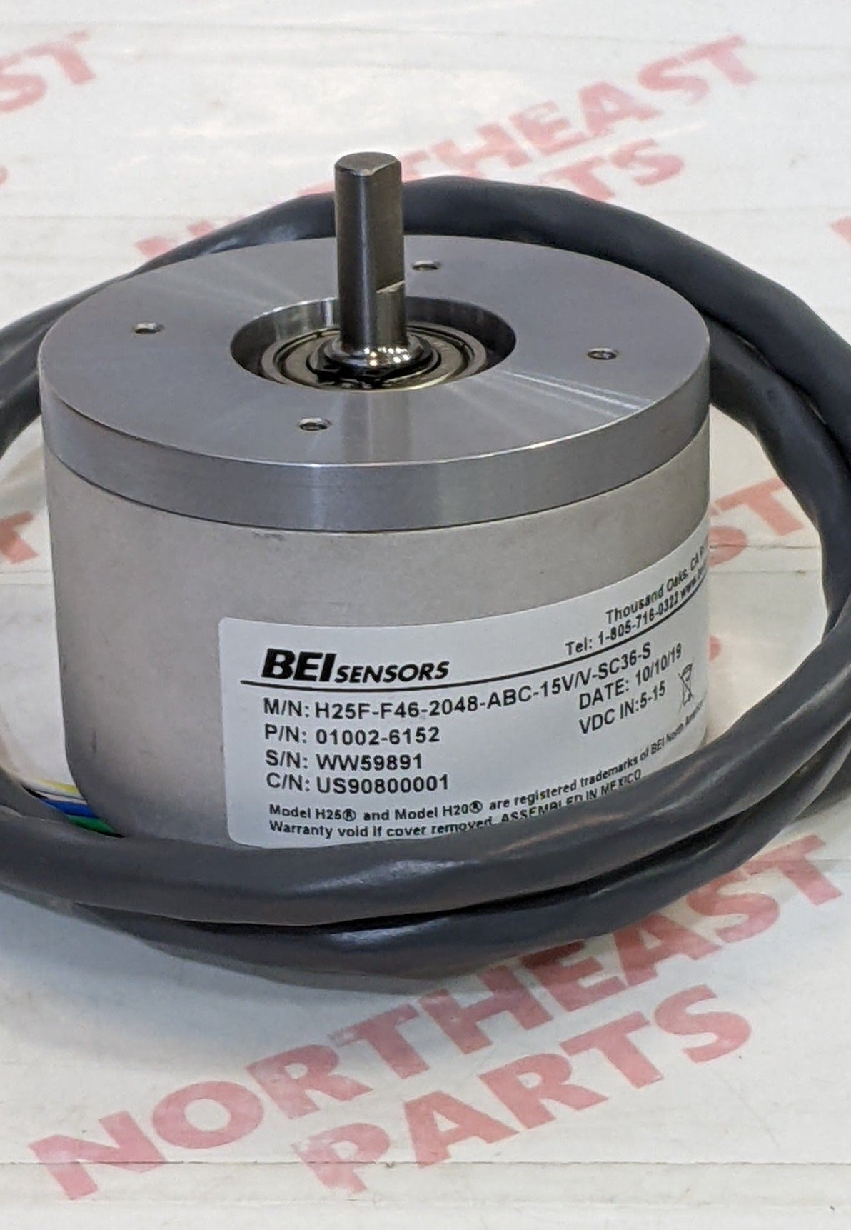 BEI Encoder H25FF462048ABC15V/VSC36S — Northeast Parts