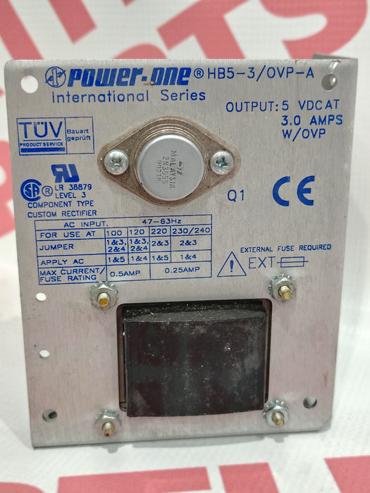 Power-One HB5-3/OVP-A - Northeast Parts