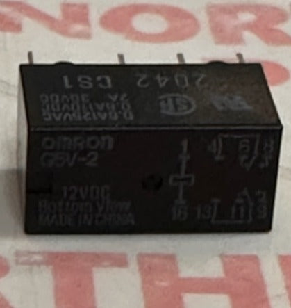 Omron Low Signal Relay G5V-2-DC12 - Northeast Parts