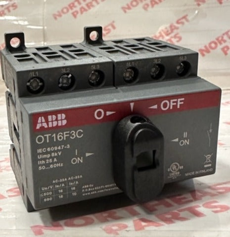 ABB Transfer Switch OT16F3C - Northeast Parts
