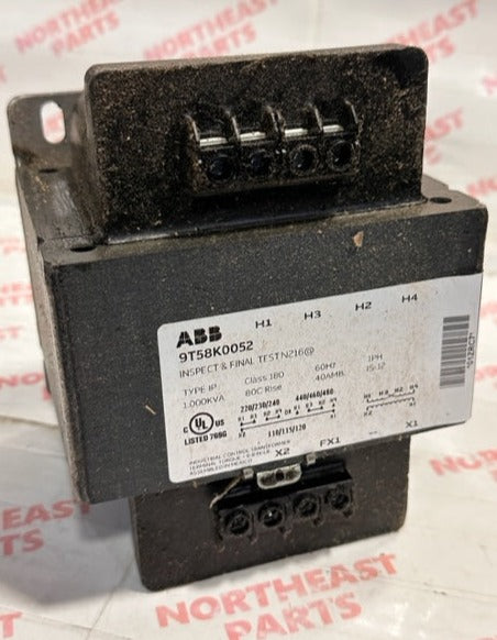 ABB General Purpose Transformer 9T58K0052 - Northeast Parts