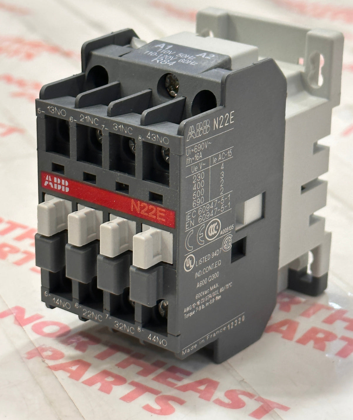 ABB Control Relay N22E-84 — Northeast Parts