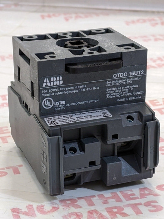 ABB OTDC16UT2 - Northeast Parts