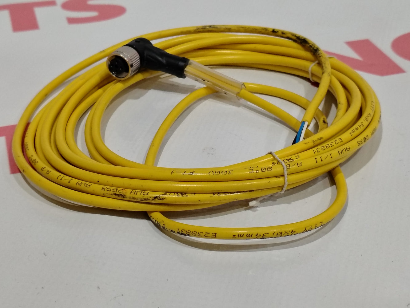 Pepperl Fuchs Cord set 456404 / V1-W-YE5M-PVC-U - Northeast Parts