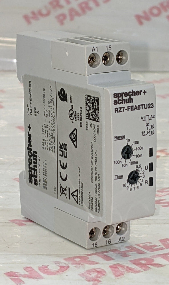 Sprecher+Schuh Time Relay RZ7-FEA6TU23 - Northeast Parts