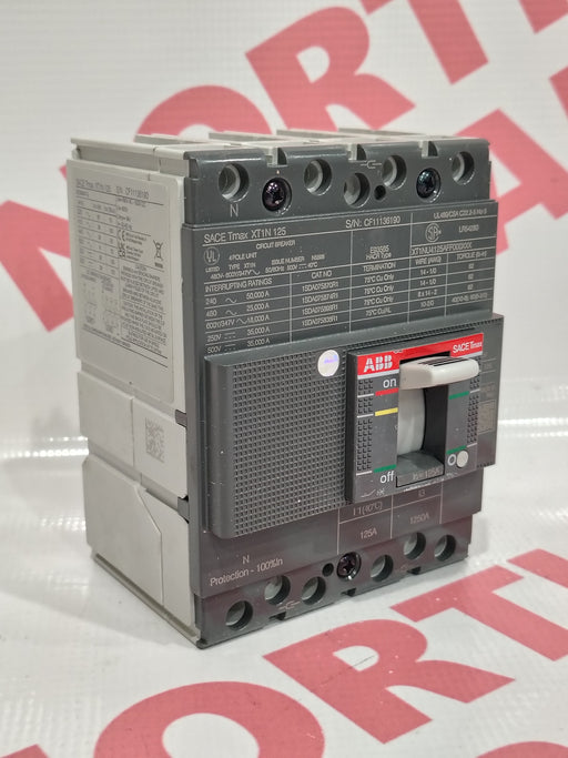 ABB CIRCUIT BREAKER XT1NU4125AFF000XXX - Northeast Parts