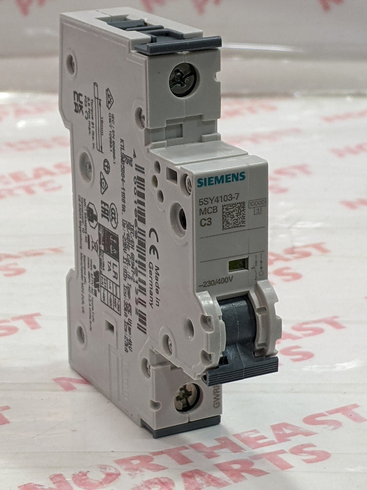 SIEMENS Circuit Breaker 5SY4103-7 - Northeast Parts