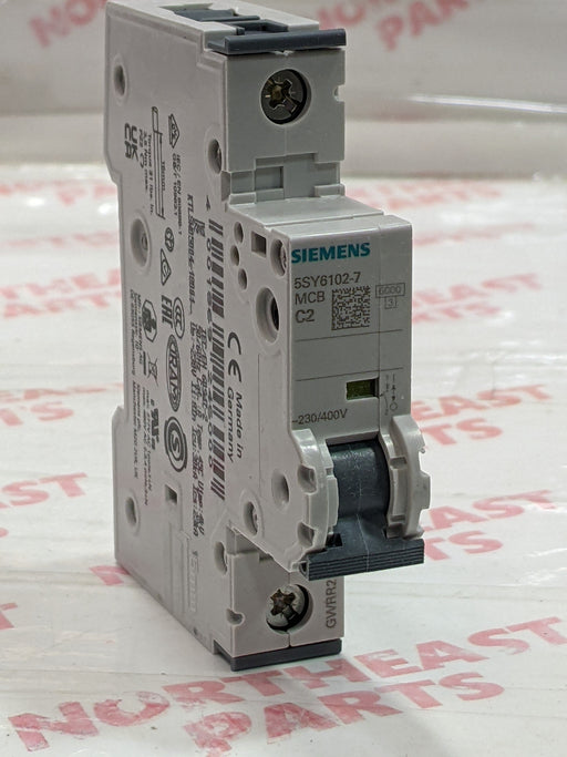 SIEMENS Circuit Breaker 5SY6102-7 - Northeast Parts