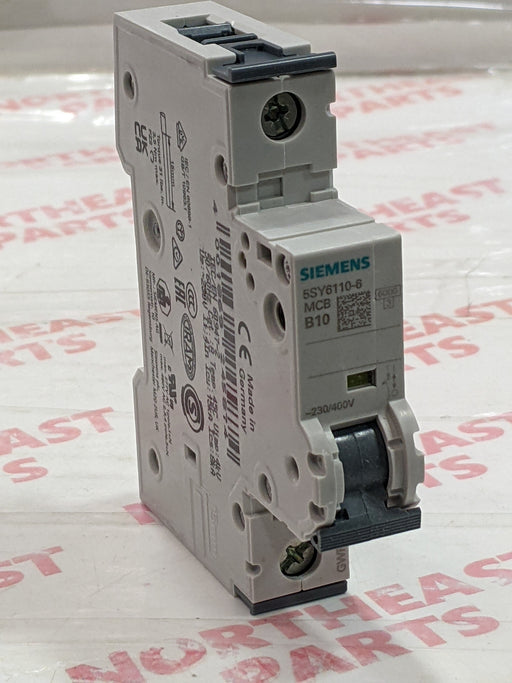 SIEMENS Circuit Breaker 5SY6110-6 - Northeast Parts