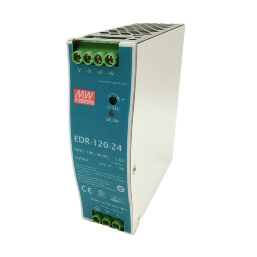 Mean Well Power Supply EDR-120-24 - Northeast Parts