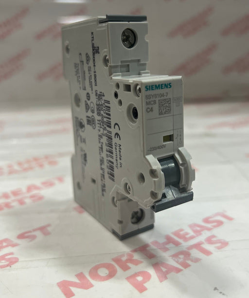 SIEMENS Circuit Breaker 5SY6104-7 - Northeast Parts