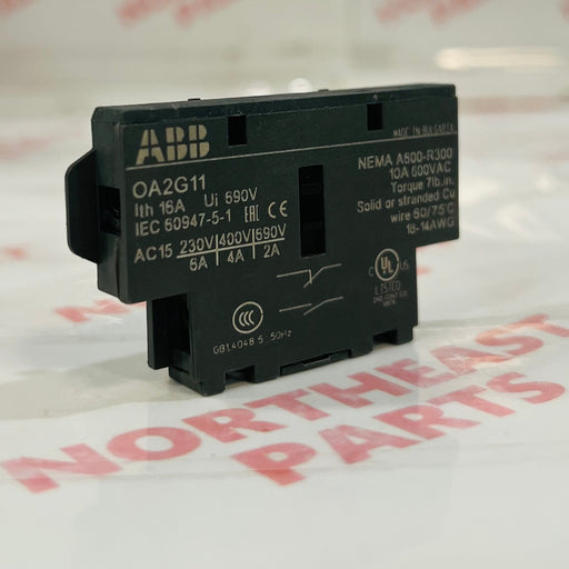 ABB Auxiliary Switch OA2G11 - Northeast Parts