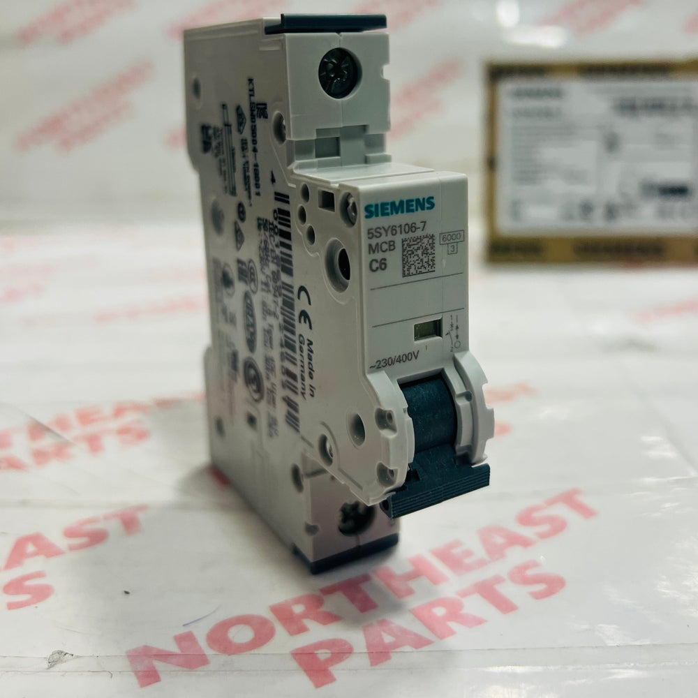 SIEMENS Circuit Breaker 5SY6106-7 - Northeast Parts