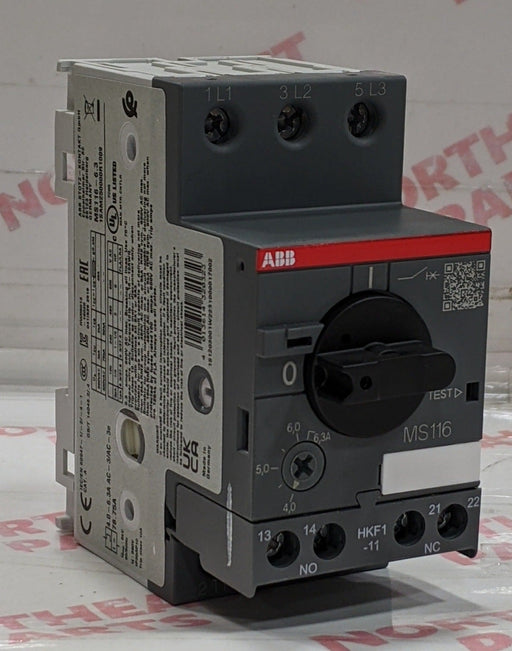 ABB Manual Motor Starter MS116-6.3-HKF1-11 - Northeast Parts