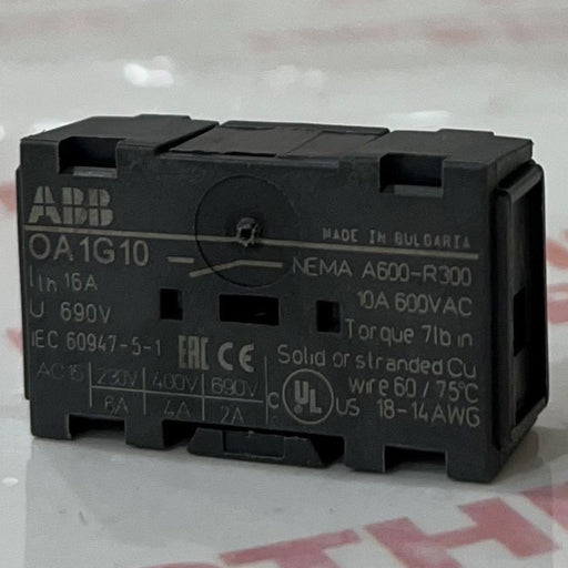ABB Auxiliary Switch OA1G10 - Northeast Parts