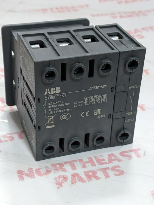 ABB Switch-Disconnector OT80FT4N2 - Northeast Parts