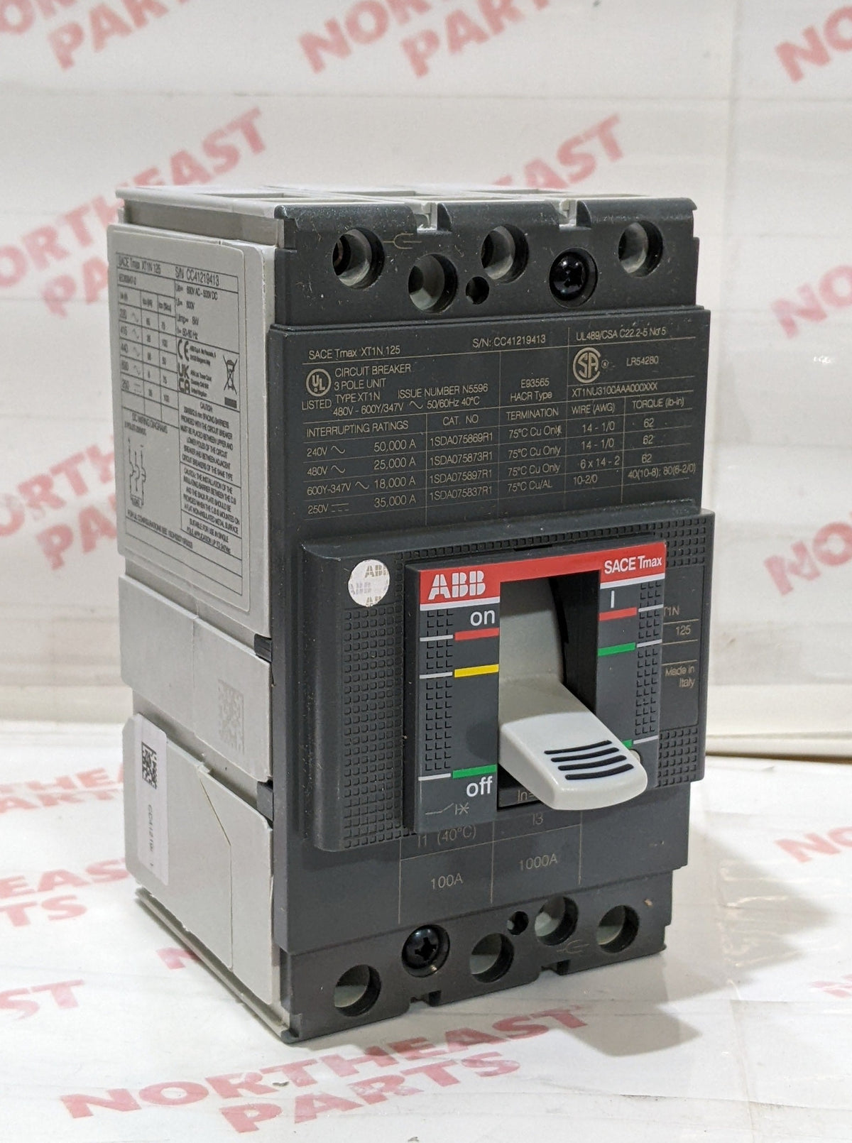 Interruptor automático magnetotérmico 4P ABB 20A S204-C20