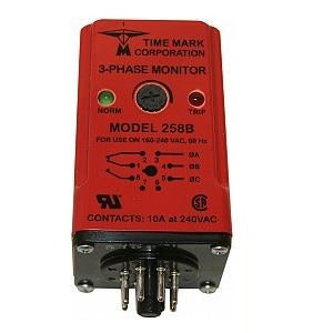 Time Mark Corp. 3-Phase Monitor 258B-240VAC - Northeast Parts