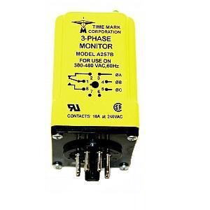 Time Mark Corp. 3-Phase Monitor A257B-480VAC - Northeast Parts