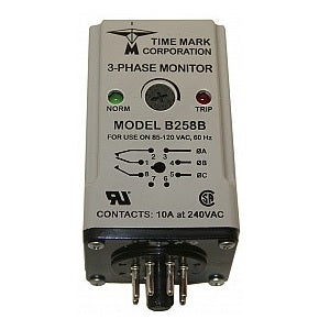 Time Mark Corp. 3-Phase Monitor B258B-120VAC - Northeast Parts